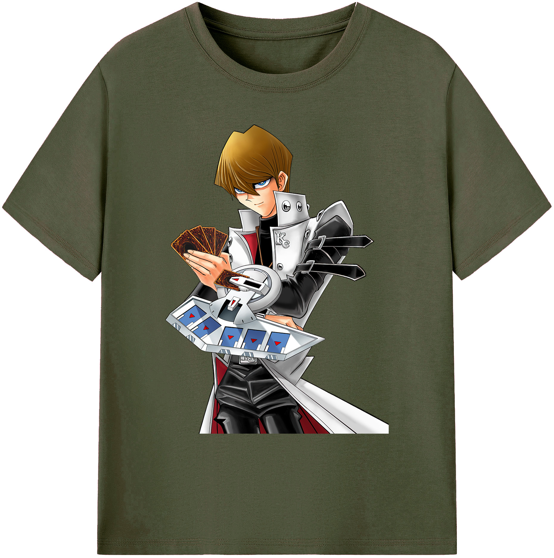 （画像用） 遊☆戯☆王 Yu-Gi-Oh! 綿100％ メンズ半袖Tシャツ｜肌触りやわらか＆通気性